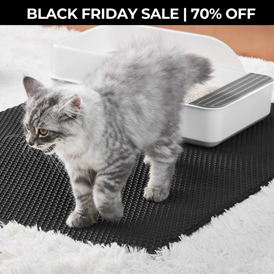 MeowZone™ - Mess Free Litter Mat (70% OFF)